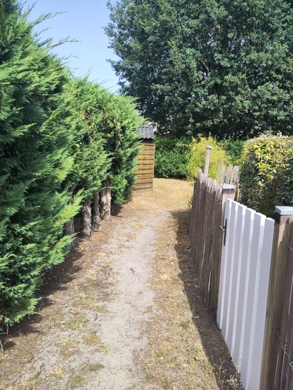L'allée d'accès